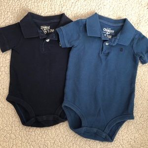 Lot of two 12 month onesies